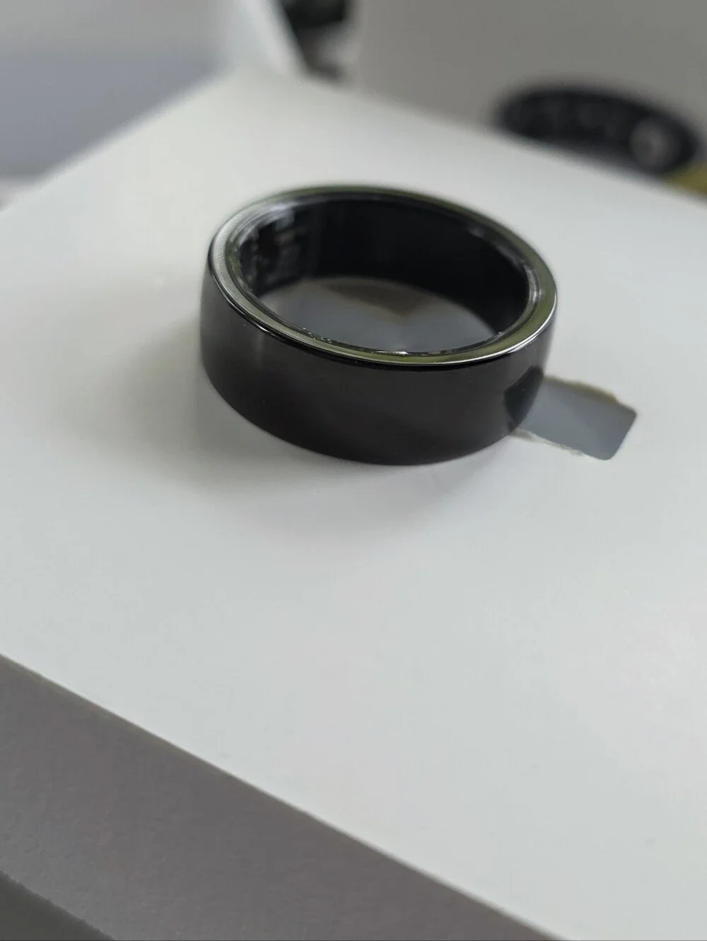 Smart Ring. Wearable Fitness & Notification Ring. Size 10. Black